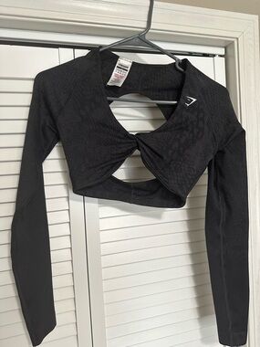 Gymshark Long Sleeve Crop Top